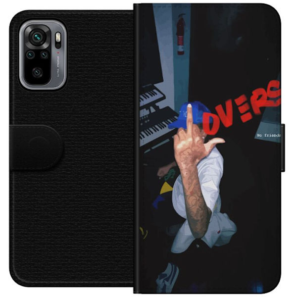 Xiaomi Redmi Note 10S Lommeboketui Kjærlighet Mystikk Design Romantisk Motiv Populært Grafisk Mønster Mote Stil