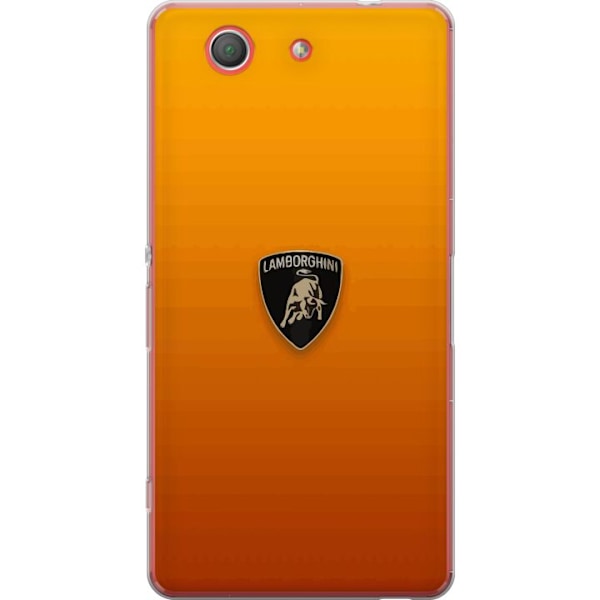 Sony Xperia Z3 Compact Gjennomsiktig deksel Lamborghini