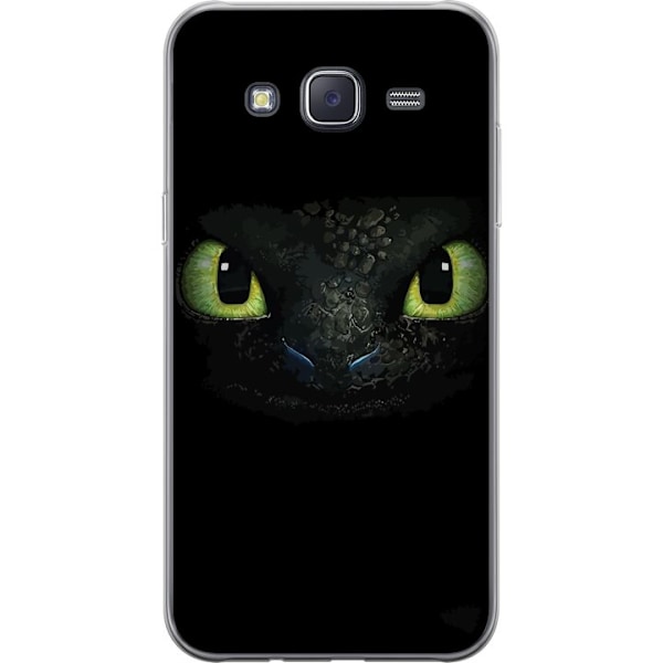 Samsung Galaxy J5 Genomskinligt Skal How to Train Your Dragon (Draktränaren)