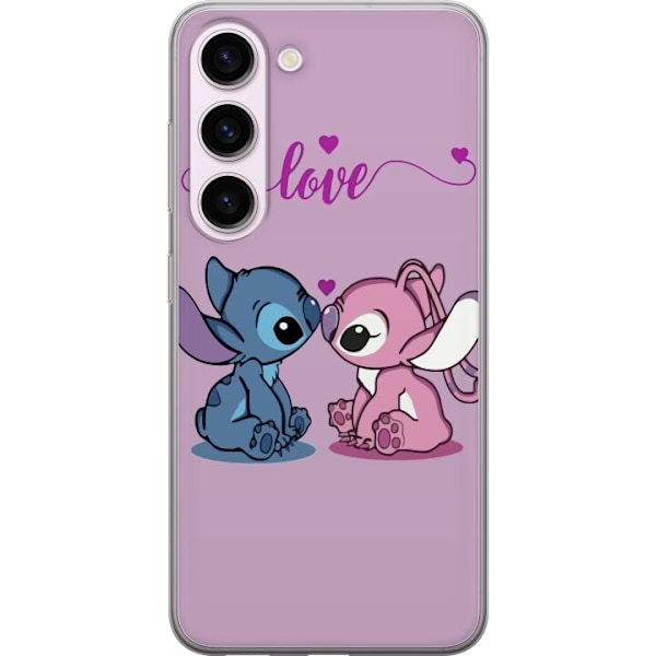 Samsung Galaxy S23 Gennemsigtig cover Lilo & Stitch – Angel