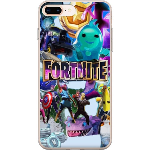 Apple iPhone 7 Plus Läpinäkyvä kuori Fortnite