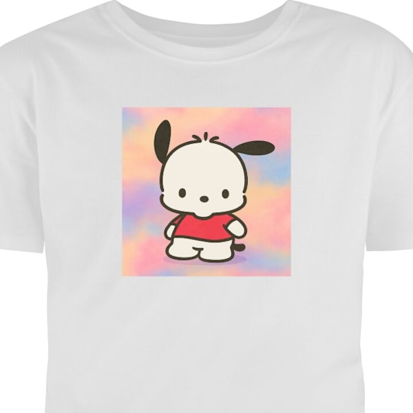 Lasten T-paita | Mukava T-paita Lapsille Kawaii Sanrio Pochacc 12-13 Vuotta