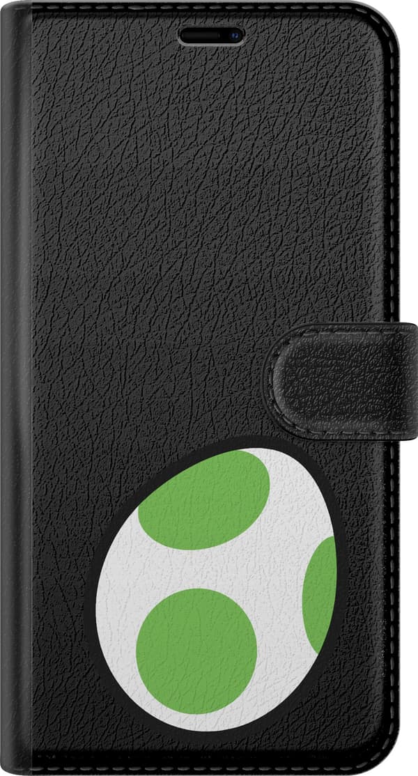 Kompatibel Tegnebogsetui til Apple iPhone 8 Plus Grønt dinosaurusæg - Grønt motiv med grønt legetøjsdinosaurusæg. grøn