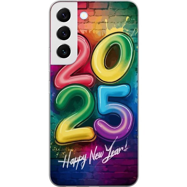 Samsung Galaxy S22+ 5G Gennemsigtig cover Nytår 2025