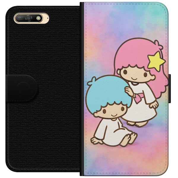 Huawei Y6 (2018) Lommeboketui Kawaii Sanrio Kiki Lola Little T