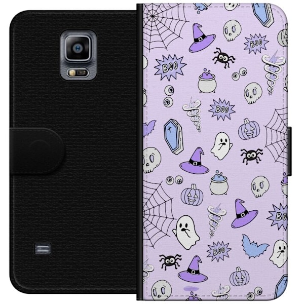 Samsung Galaxy Note 4 Plånboksfodral Halloween mönster 2024