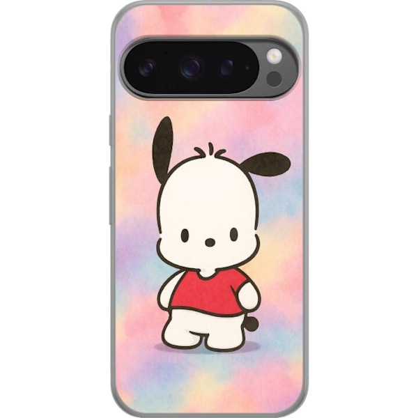 Google Pixel 9 Pro XL Gennemsigtig cover Kawaii Sanrio Pochacco