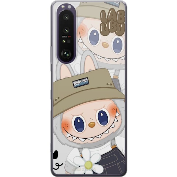 Sony Xperia 1 III Genomskinligt Skal Labubu Minimal Mood – E