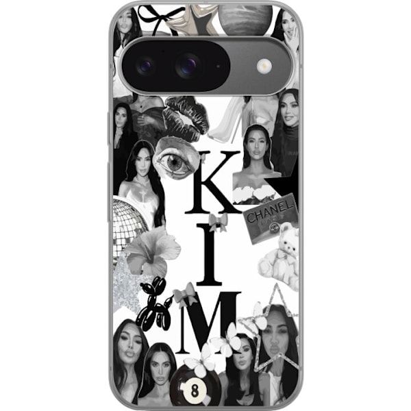 Google Pixel 9 Pro Läpinäkyvä kuori Kim Kardashian – Aest