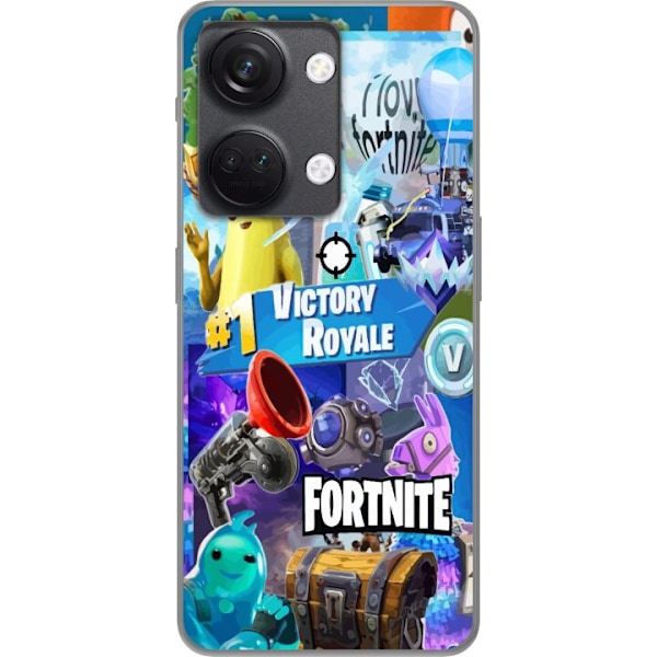 OnePlus Nord 3 Läpinäkyvä kuori Fortnite