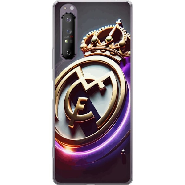 Sony Xperia 1 II Läpinäkyvä kuori Real Madrid CF