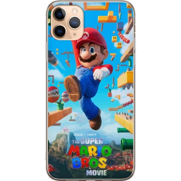 Apple iPhone 11 Pro Max Läpinäkyvä kuori Super Mario Bros