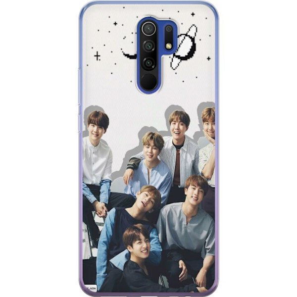 Xiaomi Redmi 9 Läpinäkyvä kuori K-POP BTS