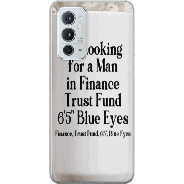 OnePlus 9RT 5G Läpinäkyvä kuori Etsin miestä talousalalta