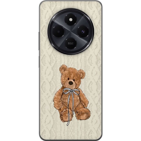 Xiaomi Redmi A4 Gjennomsiktig deksel Liten Bamse – klassisk bamse i enkel design