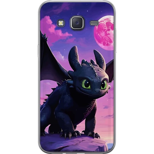 Samsung Galaxy J5 Genomskinligt Skal How to Train Your Dragon (Draktränaren)