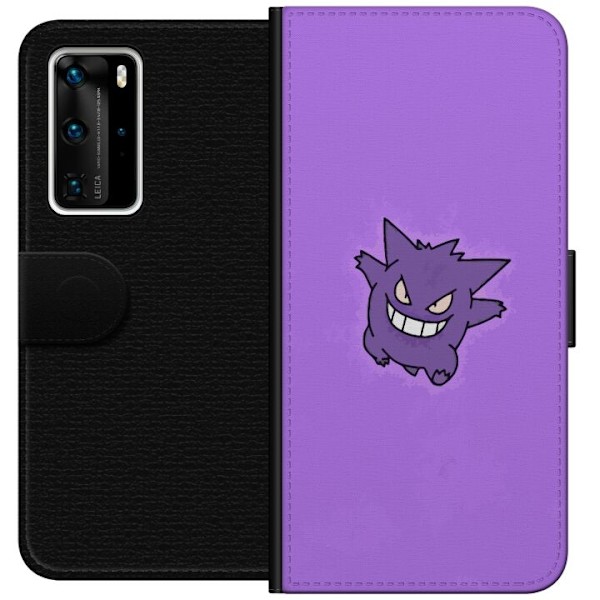 Huawei P40 Pro Plånboksfodral Gengar (Pokémon)