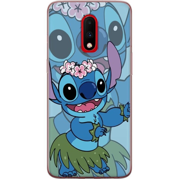 OnePlus 7 Gennemsigtig cover Stitch under Stjernerne - Magisk