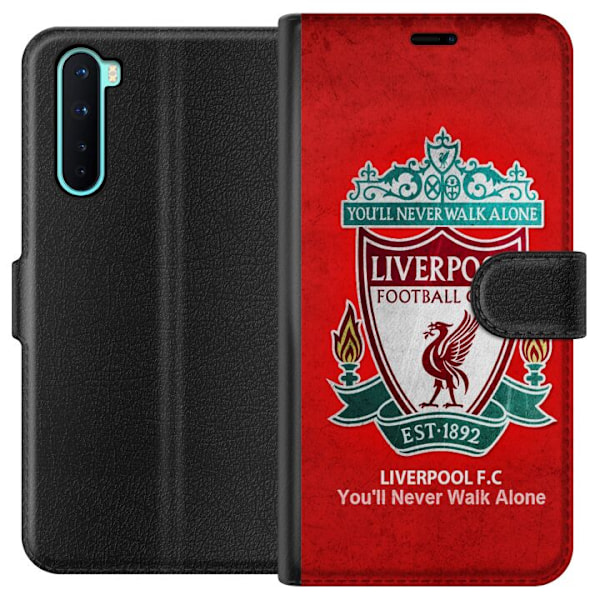 OnePlus Nord Lompakkokotelo Liverpool