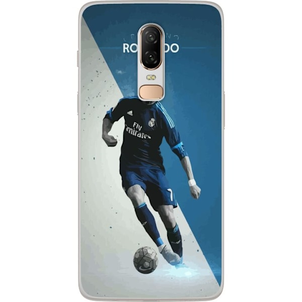 OnePlus 6 Genomskinligt Skal Cristiano Ronaldo