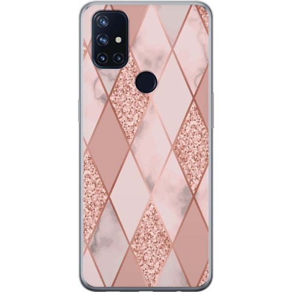 OnePlus Nord N10 5G Läpinäkyvä kuori Hieman Hienostunut