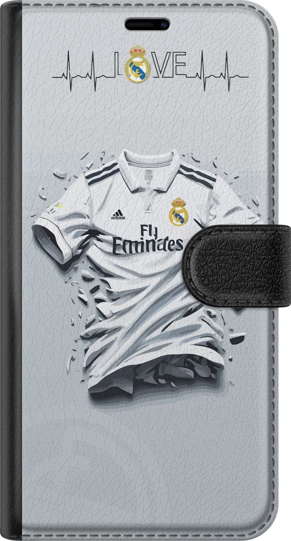 Kompatibelt Lommeboketui til Samsung Galaxy A32 5G Real Madrid