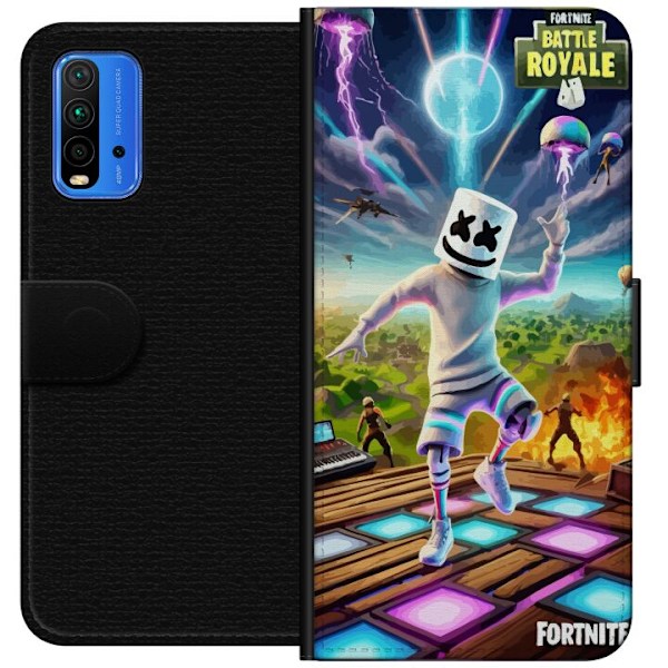 Xiaomi Redmi Note 9 4G Plånboksfodral Fortnite