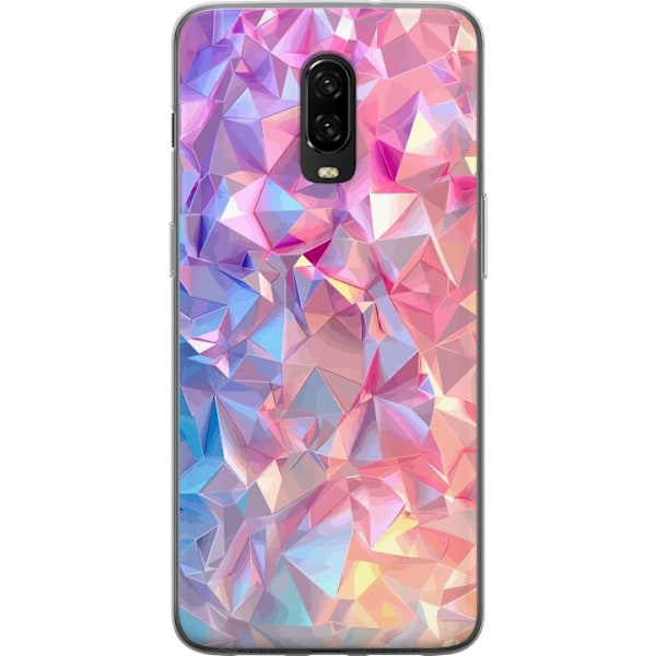 OnePlus 6T Genomskinligt Skal Dimensional Fantasi