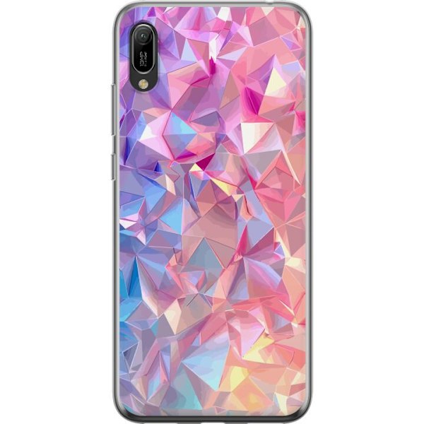 Huawei Y6 Pro (2019) Genomskinligt Skal Dimensional Fantasi