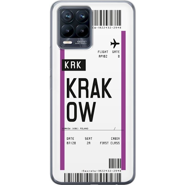 Realme 8 Gjennomsiktig deksel Krakow