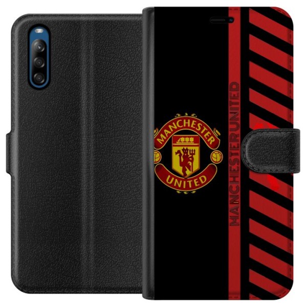 Sony Xperia L4 Plånboksfodral Manchester United