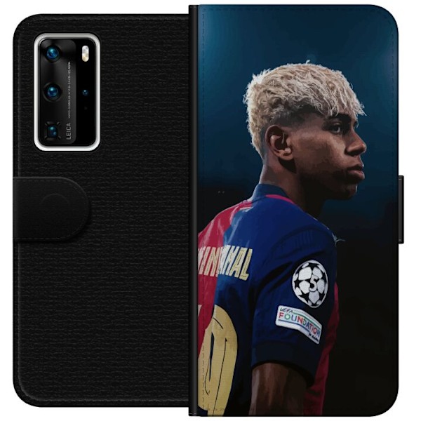 Huawei P40 Pro Plånboksfodral Lamine Yamal – Barcelonas Won