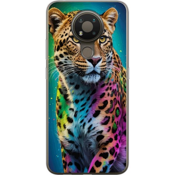 Nokia 3.4 Genomskinligt Skal Leopard