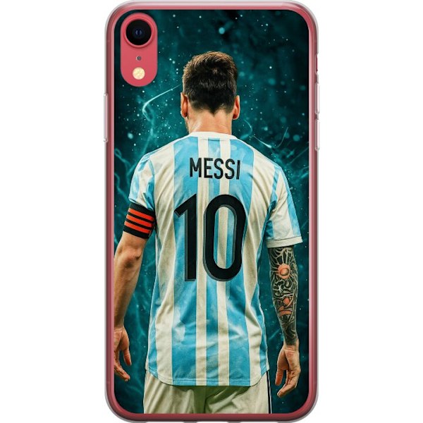 Apple iPhone XR Läpinäkyvä kuori Messi