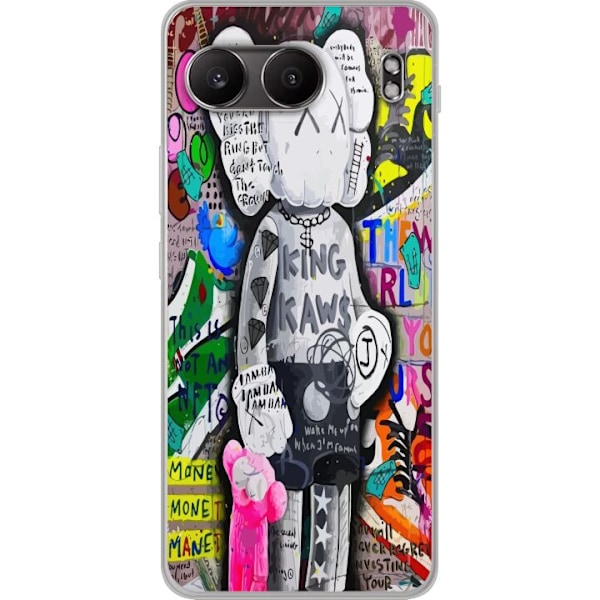 OnePlus Nord 4 Gennemsigtig cover Graffiti