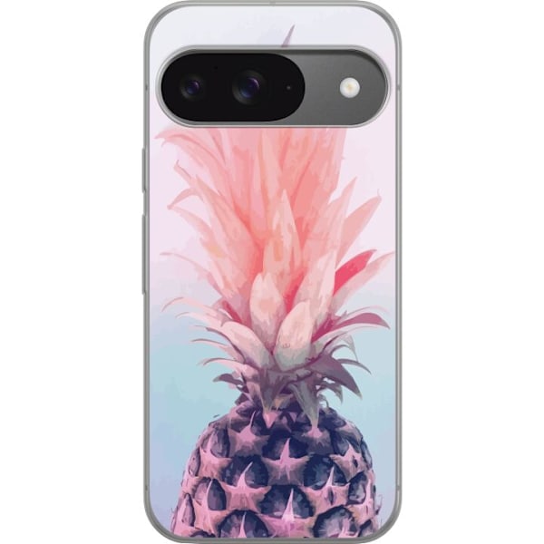 Google Pixel 9 Gennemsigtig cover Ananas