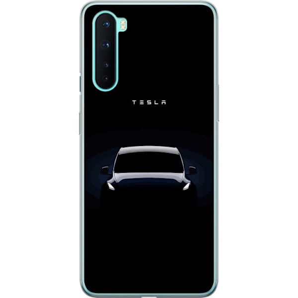 OnePlus Nord Genomskinligt Skal Tesla