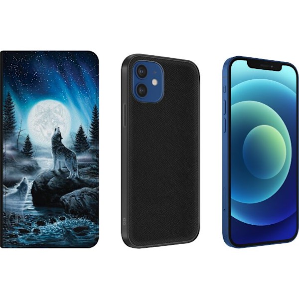 Apple iPhone 12  Tegnebogsetui Ulve
