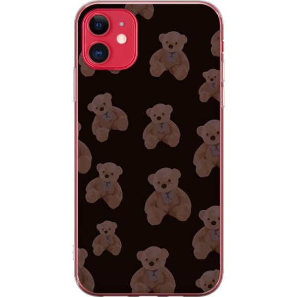 Apple iPhone 11 Läpinäkyvä kuori Karhu useita karhuja