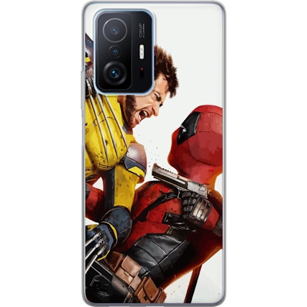 Xiaomi 11T Pro Gennemsigtig cover Deadpool & Wolverine