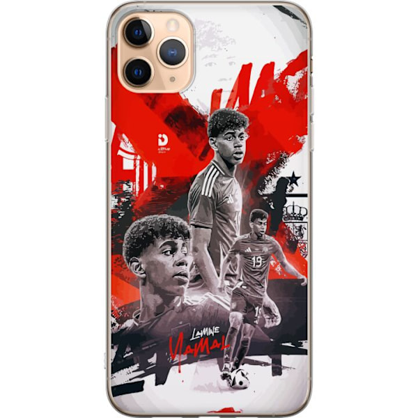 Apple iPhone 11 Pro Max Läpinäkyvä kuori Lamine Yamal