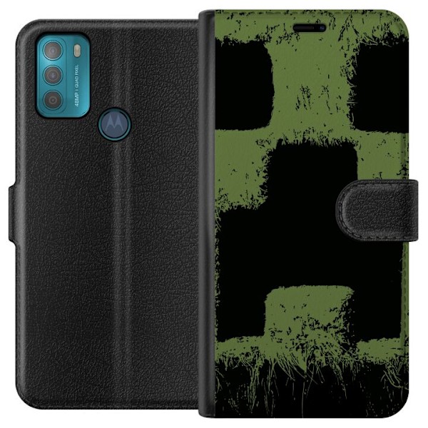 Motorola Moto G50 Tegnebogsetui A Minecraft Movie