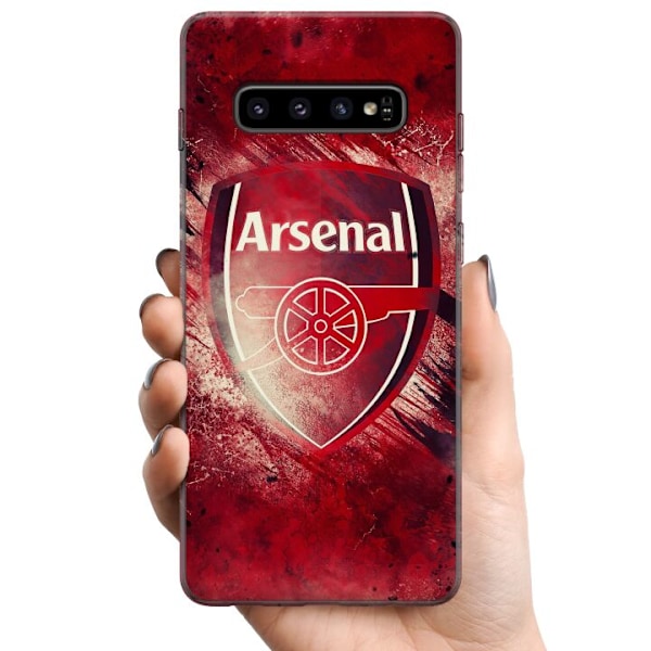 Samsung Galaxy S10 TPU Matkapuhelimen kuori Arsenal Jalkapallo