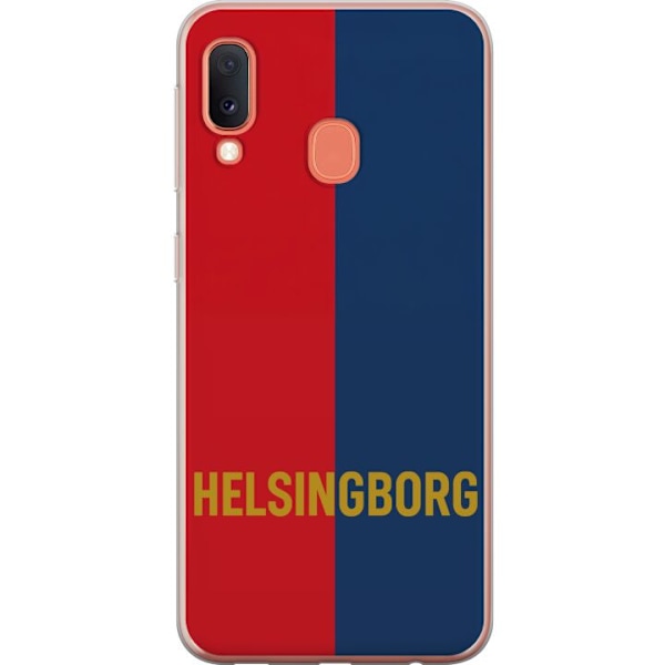 Samsung Galaxy A20e Läpinäkyvä kuori Helsingborg – jalkap