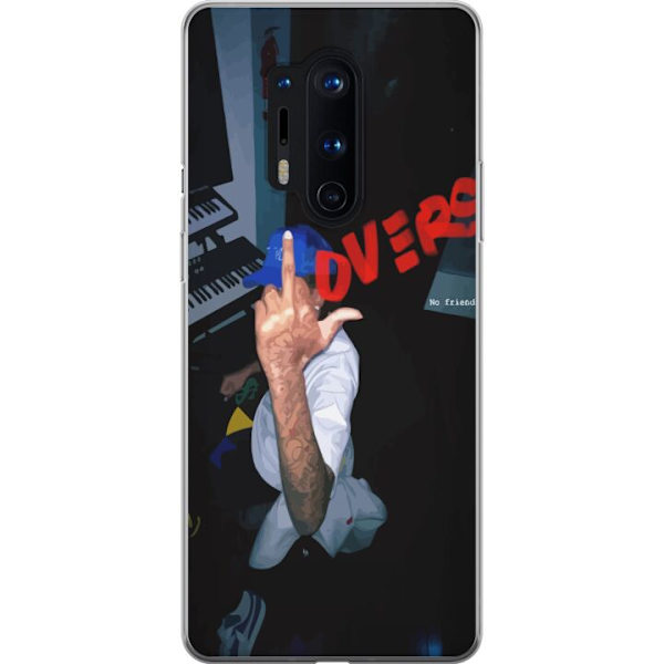 OnePlus 8 Pro Genomskinligt Skal Lovers Mystical Romance Kärlek Mystik Design Romantiskt Motiv Populärt Grafiskt Mönster Fashion Stil