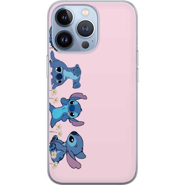 Apple iPhone 13 Pro Genomskinligt Skal Stitch Skratt & Bus – Perfekt för Mobilskal eller Poster