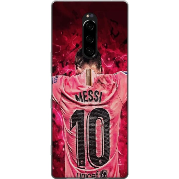 Sony Xperia 1 Läpinäkyvä kuori Messi
