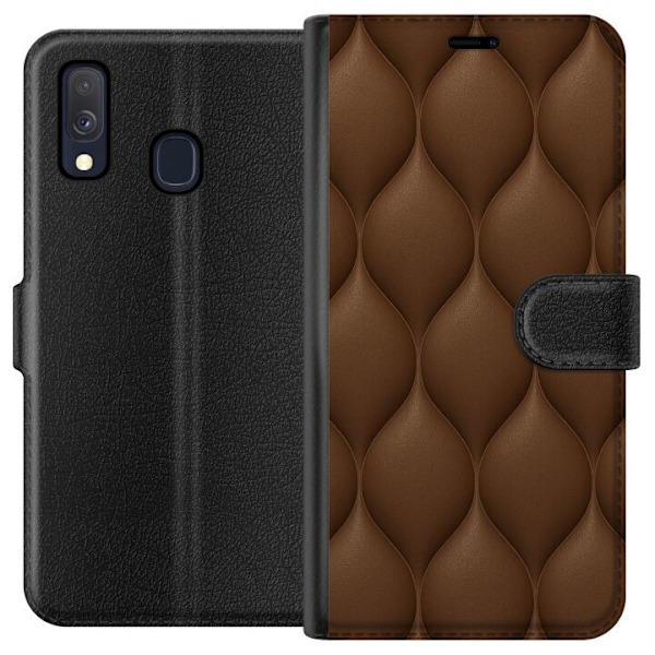 Samsung Galaxy A40 Tegnebogsetui Kakaoskalaer