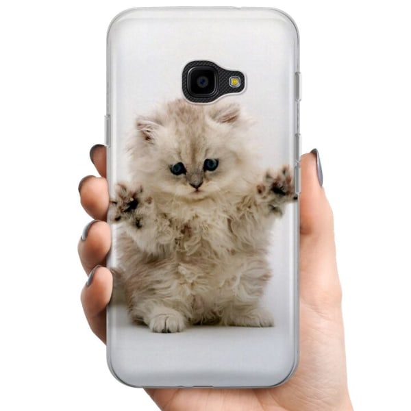 Samsung Galaxy Xcover 4 TPU Mobildeksel Katt