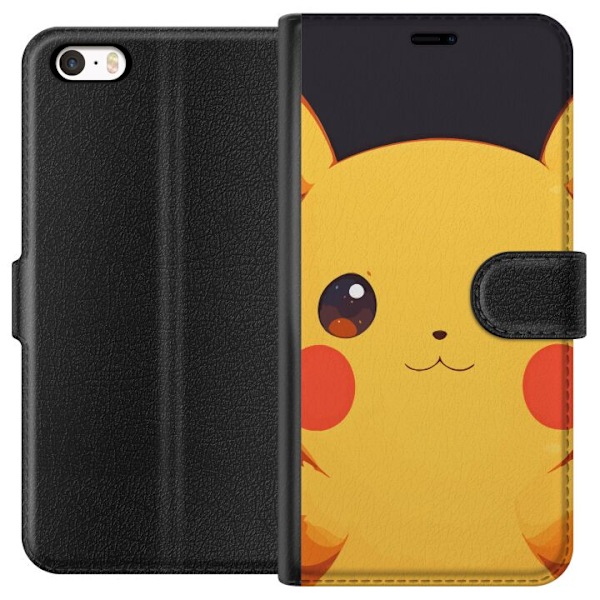 Apple iPhone SE (2016) Lompakkokotelo Pikachu